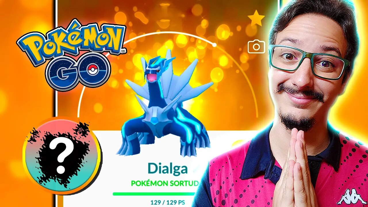 PASSE DE RAID GRATUITO! DIALGA SORTUDO! O BLOCK SHINY ACABOU! GAMEPLAY POKÉMON GO