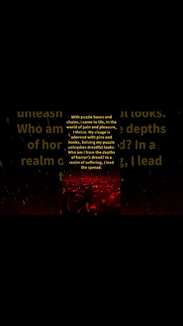 🕯️ Horror Riddle: Unveil the Dark Mystery!