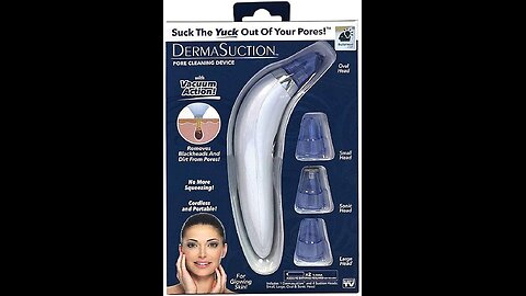 Derma suction blackheads remover