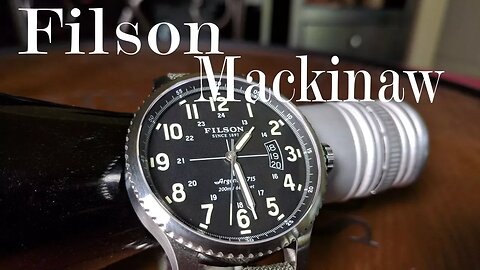 FIlson Mackinaw Watch Review : A 200m WR Field Watch ( Shinola )