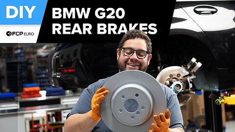 BMW 330i Rear Brake Rotor & Pad Replacement DIY (2019-Present BMW G20 330i, 330e, G22 430i, xDrive)