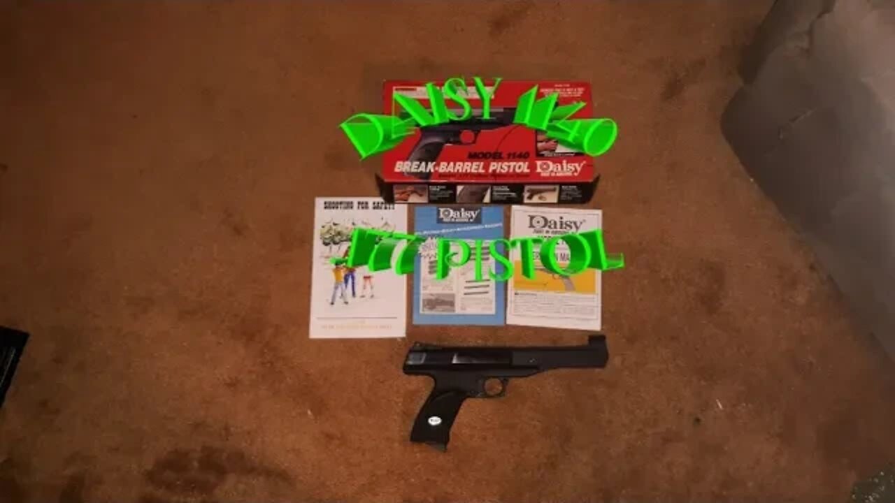 Daisy 1140 pistol .177