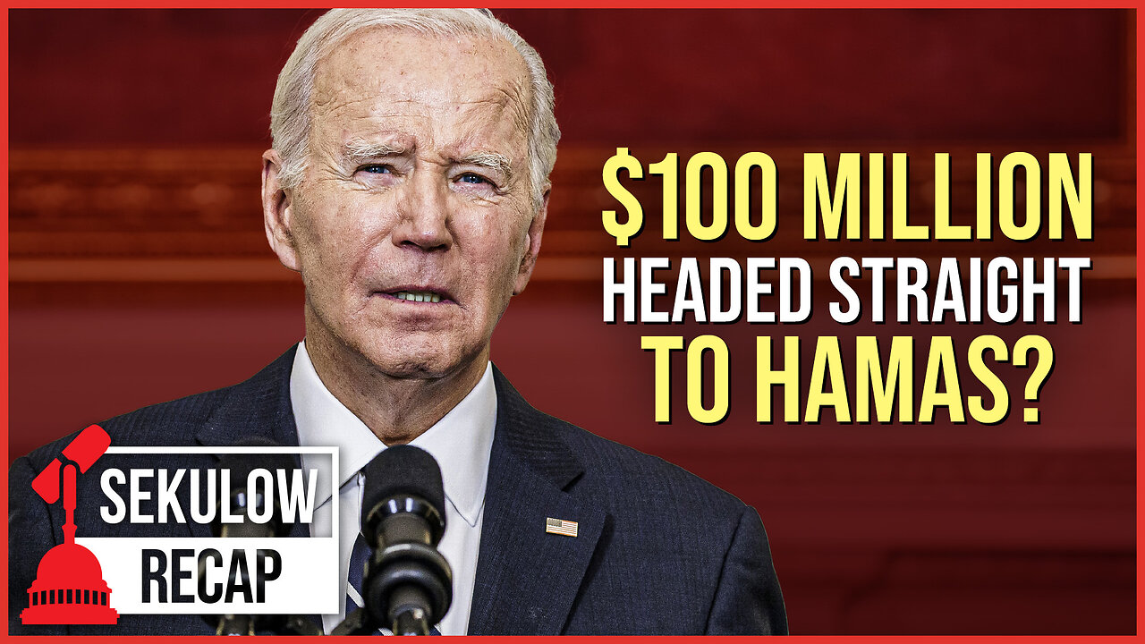 Biden’s Massive Palestinian Aid Package Will Benefit Terrorists