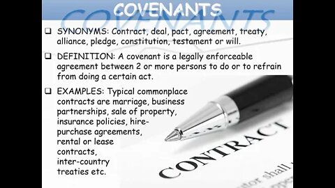 Covenants Part1