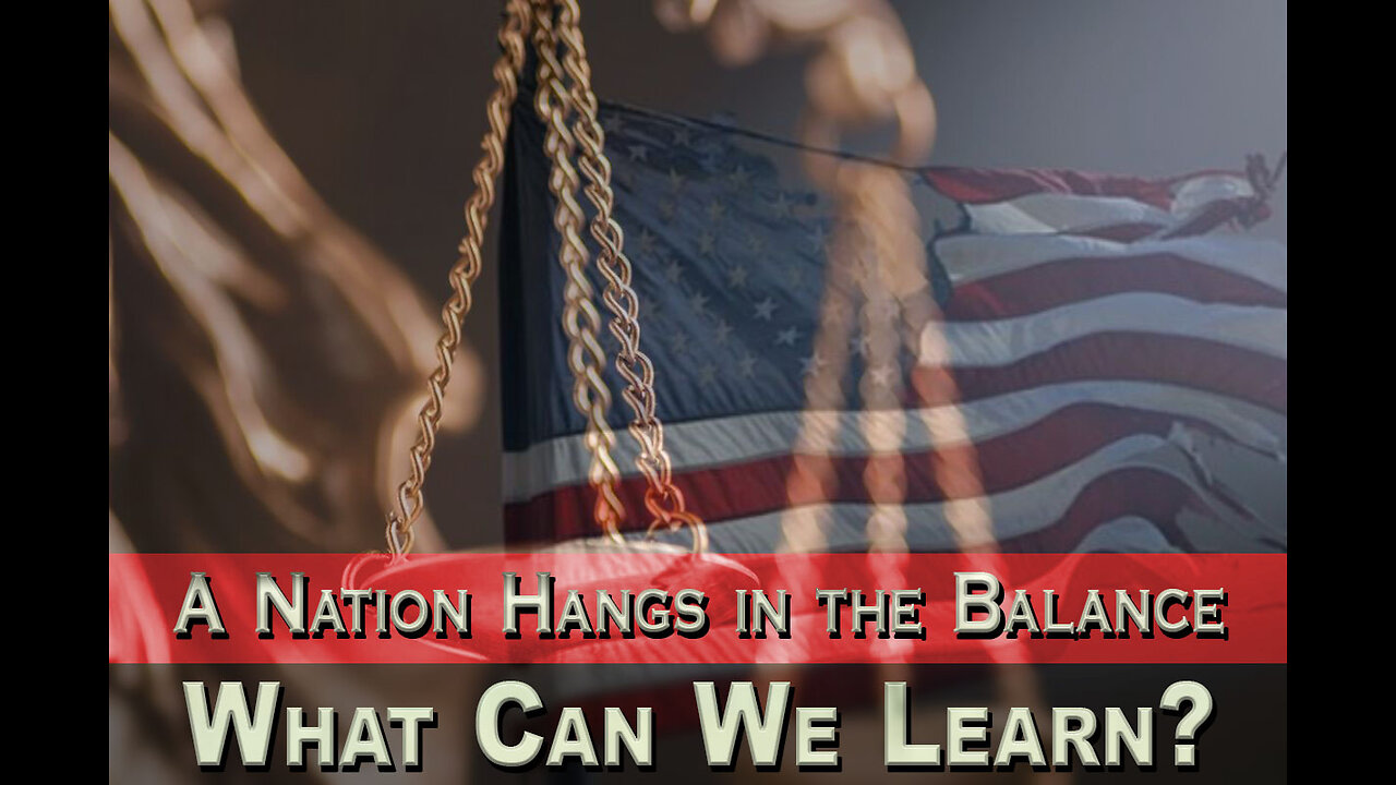 A Nation Hangs in the Balance — What Can We Learn? | Idleman Unplugged
