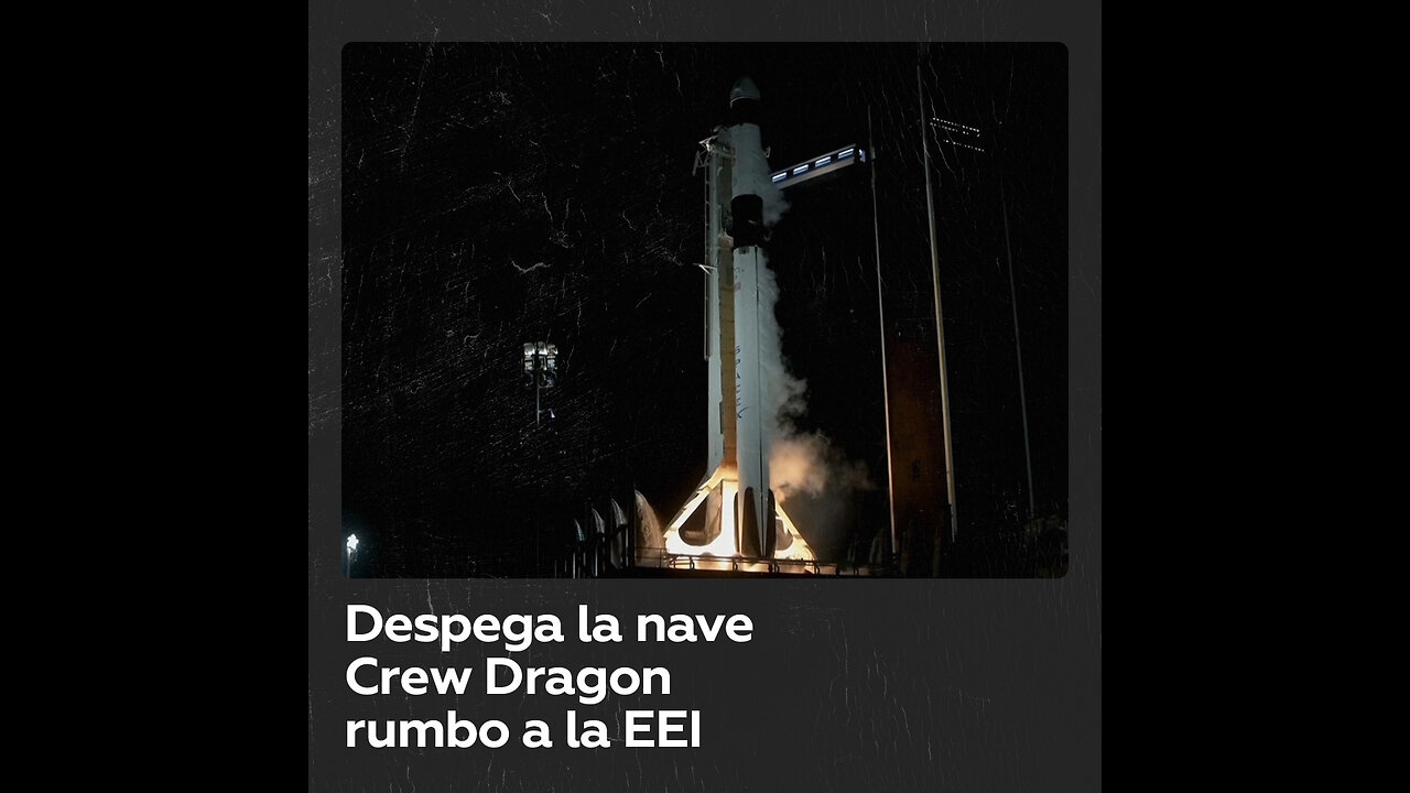 Despega la nave Crew Dragon de SpaceX rumbo a la EEI con 4 astronautas