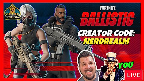 Fortnite Ballistic w/ YOU! (NEW MODE!) Creator Code: NERDREALM