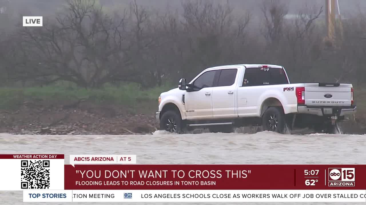 Flooding continues for neighbors near Tonto Creek