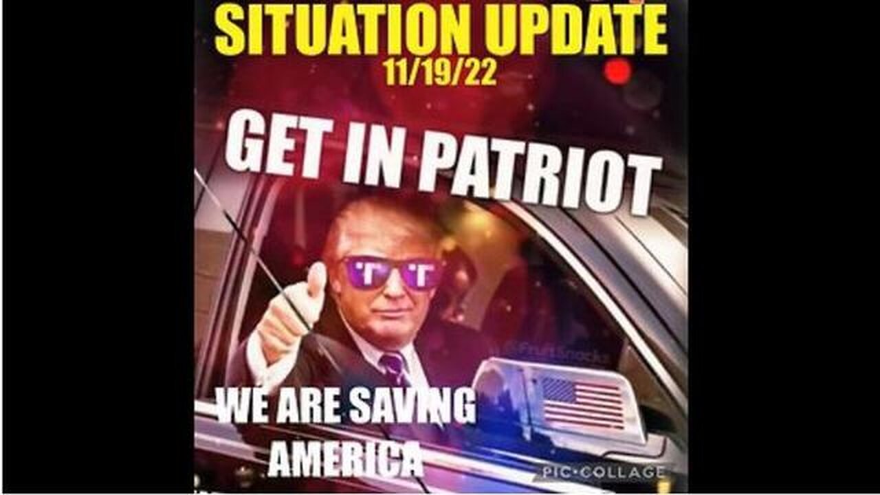 SITUATION UPDATE: GET IN PATRIOT! WE'RE SAVING AMERICA! SCOTUS CASE ON VOTER FRAUD! BIDEN/CONGRESS..