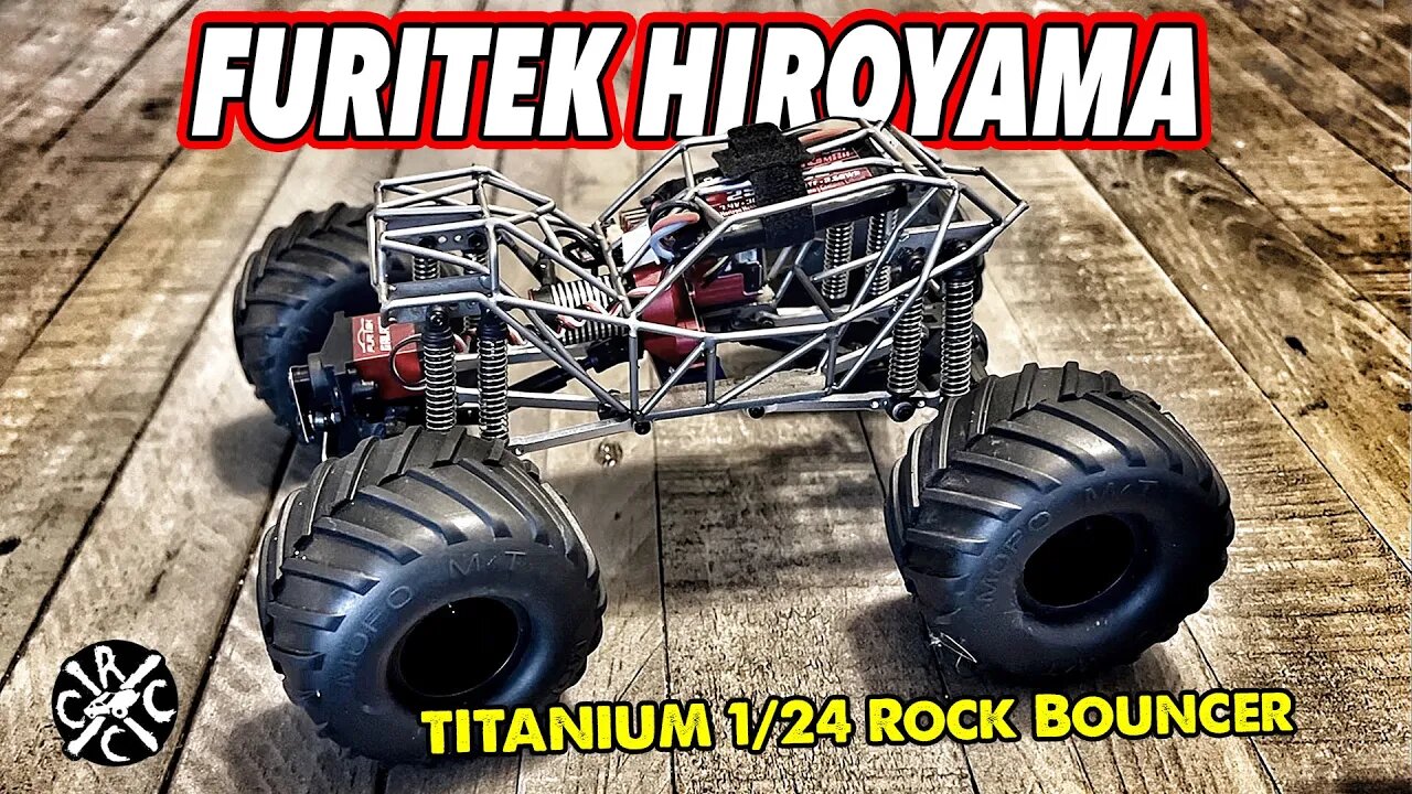 Furitek Hiroyama Titanium 1/24 Scale RC Rock Bouncer Kit - It's Awesome