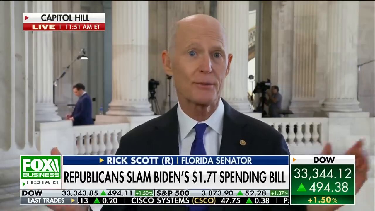 Sen. Rick Scott rips Mitch McConnell for ‘caving to the Democrats’