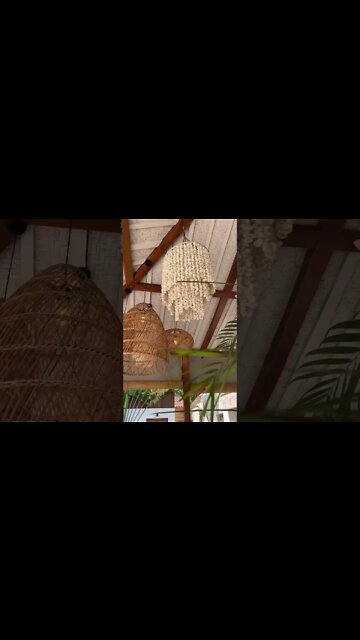 Luxury Tropical Bali Home with Huge U-shaped Pool 🌴 #shorts #bali #architecture