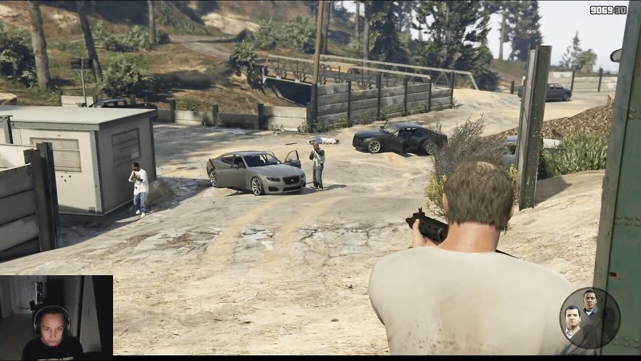 Grand Theft Auto V | Assassination spree, saving hostages from drug gangs, and rogue security