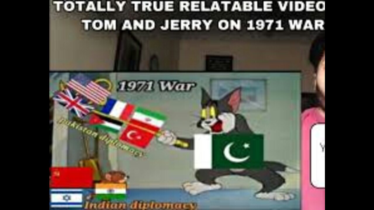 India🇮🇳 vs Pakistan🇵🇰 1971 war - Tom & Jerry