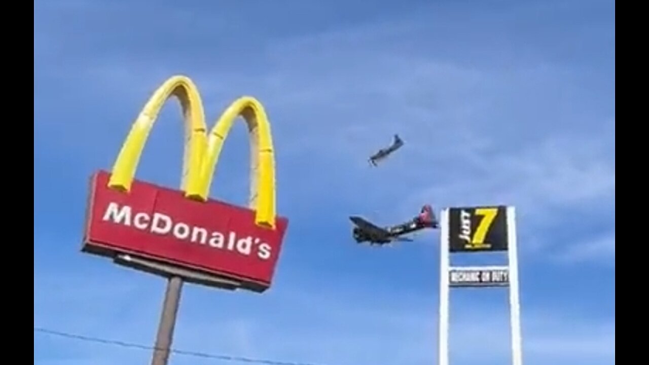 Planes Collide In Mid-Air During Dallas WWII Airshow