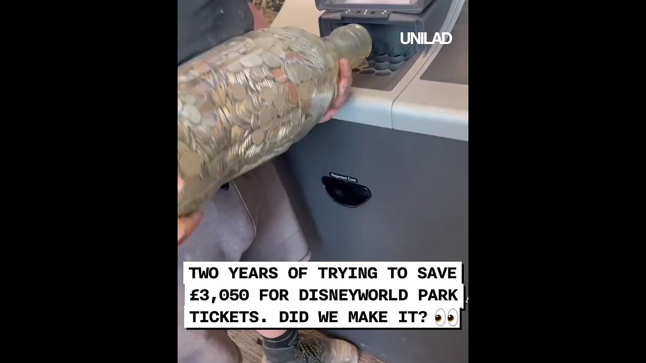 Two years of savings in coins