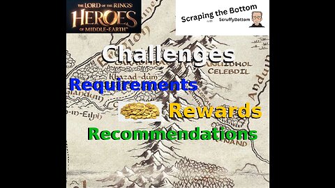 Challenges: Requirements, Rewards, Recommendations!