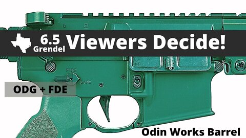 Odin Works 6.5 Grendel Barrel is HERE