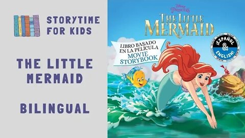 @Storytime for Kids | The Little Mermaid | Libro Basado en La Película | Movie Storybook