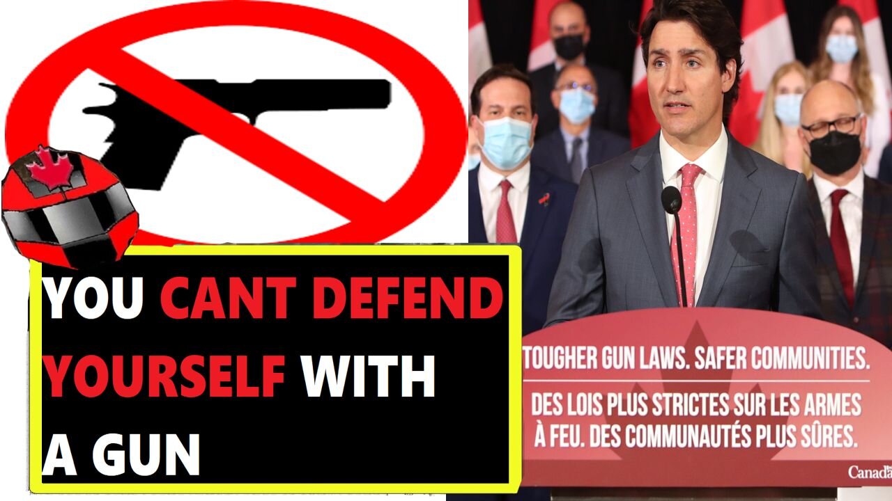 Canadian CHARGED for DEFENDING THEMSELVES with a GUN