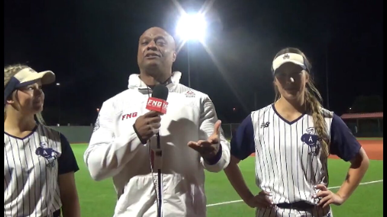 Allen Pitcher Morgan Wright & 2B Harper Garrett after 2-1 Game 1 Bi-District Win over Lewisville