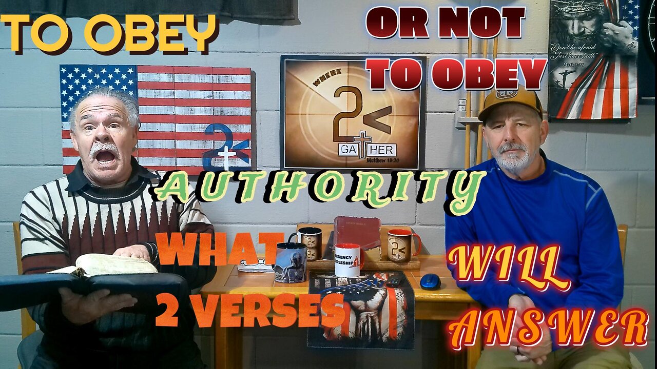 TO OBEY OR NOT TO OBEY AUTHORITY?