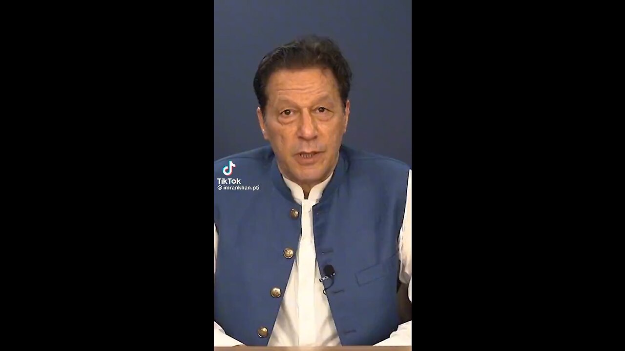 Imran Khan message before going to jail