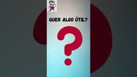 Quer algo útil? Então, veja este vídeo. #shorts