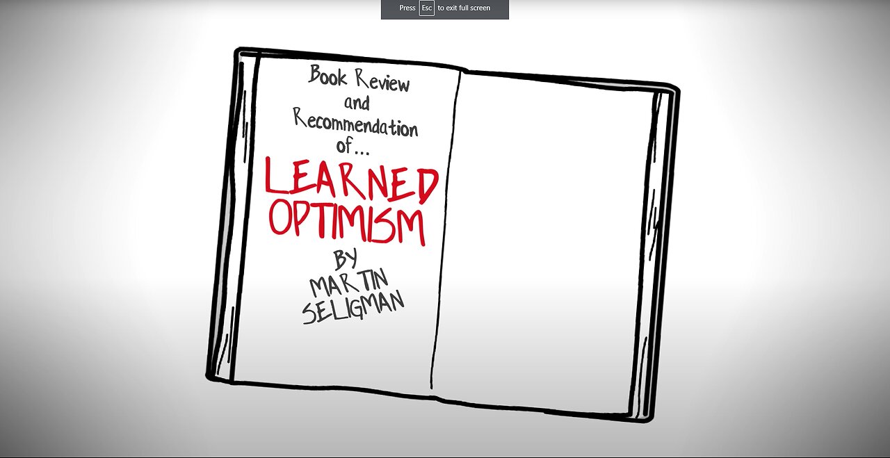 Learned Optimism by Martin Seligman - Animation