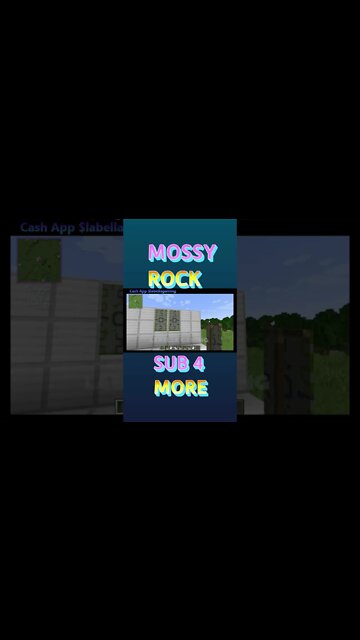 Minecraft: Mossy Rock Banner
