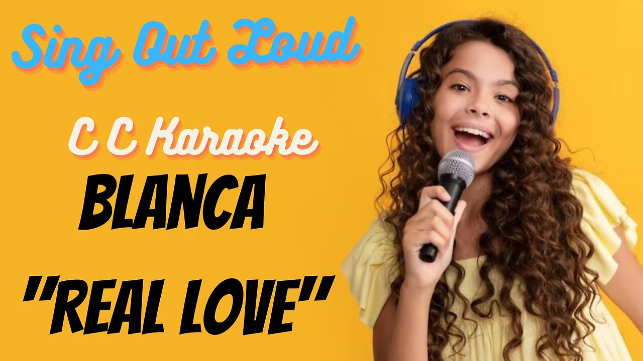 Blanca "Real Love" (BackDrop Christian Karaoke)