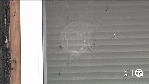 Detroiter seeks justice after dozens of bullets pierce home