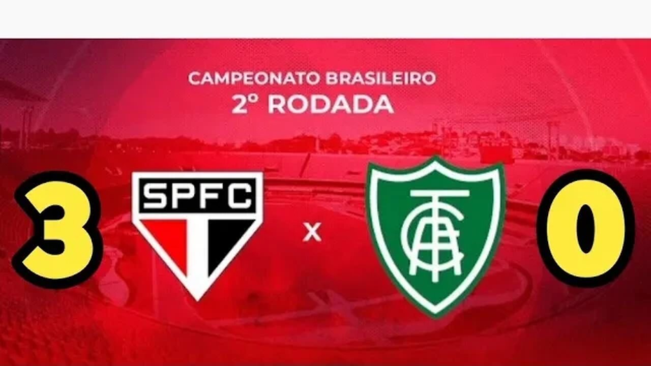 São Paulo 3 x 0 América-MG | Melhores Momentos | Brasileirão 2023 #tricolor