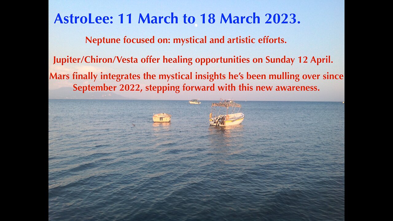 AstroLee: turbulent and mystical mid-March 2023. #astrology