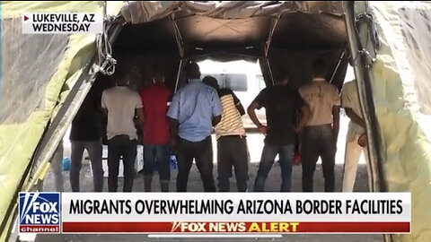 African migrants crossing Southern Border