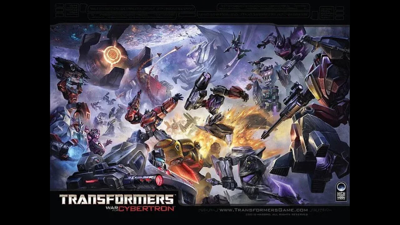 Transformers War For Cybertron Movie Cut Scene