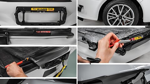 TUTORIAL: HOW TO CHANGE NUMBER PLATE FRAME?