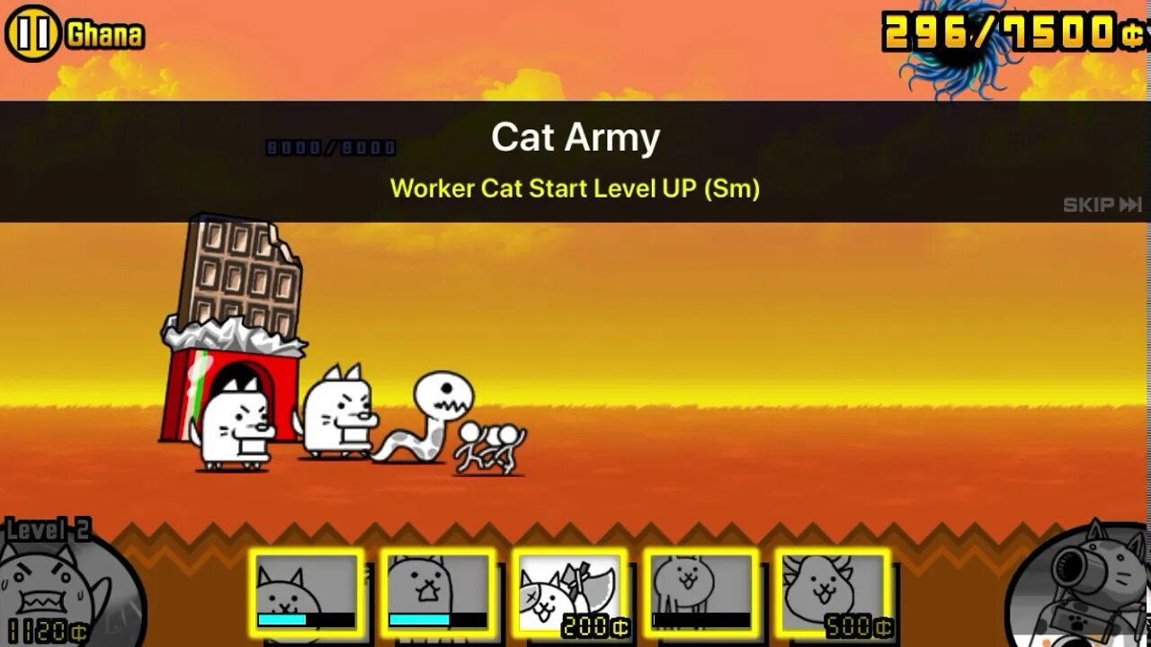 The Battle Cats - Empire of Cats Chapter 1 - Ghana