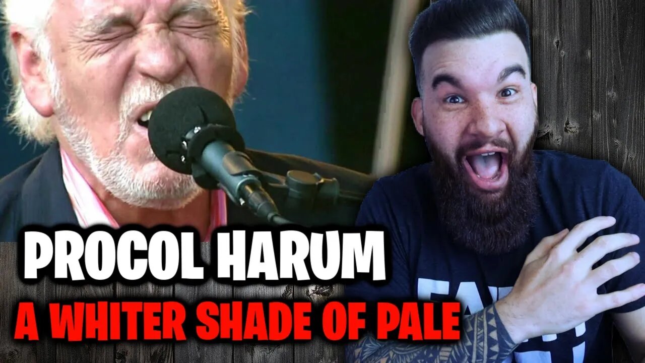 First Time Hearing PROCOL HARUM - A Whiter Shade of Pale (Live Denmark 2006) REACTION