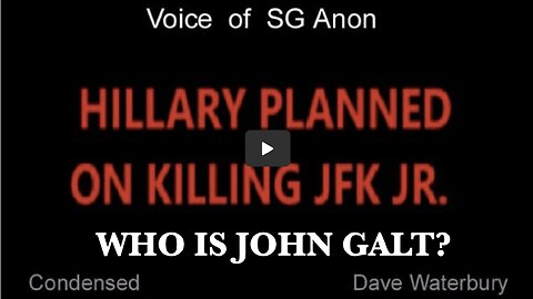 RE-AIR SG ANON BREAKING SOME PRETTY ALARMING INFO! THX JUAN O'SAVIN GENE DECODE CLIF HIGH