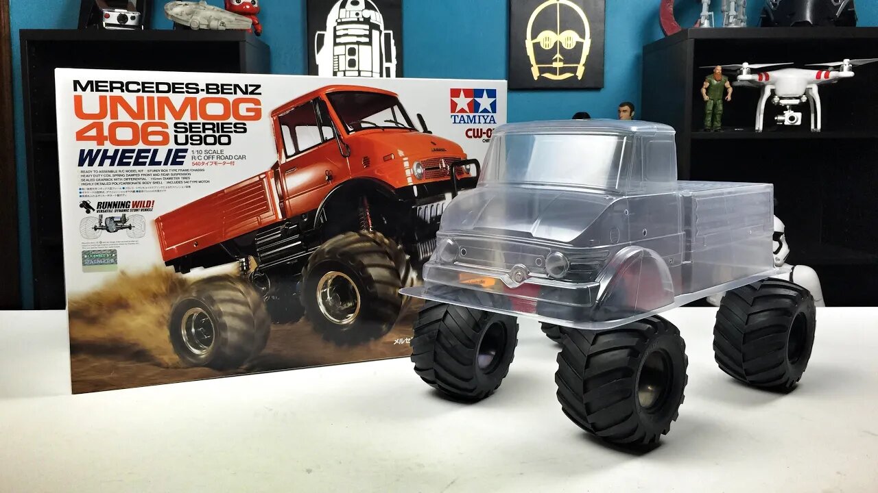 Tamiya Unimog 406 Wheelie CW-01 Build Series 1 - Unboxing