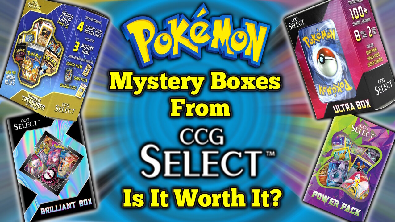 Buying Pokémon Mystery Boxes from CCG Select - Is It Worth It?