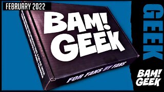 What's Inside The Bam! Geek Box For February 2022? @The Review Spot