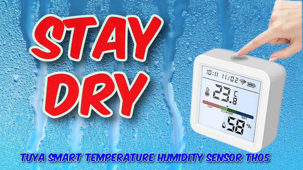 Tuya Smart Temperature Humidity Sensor TH05 Review