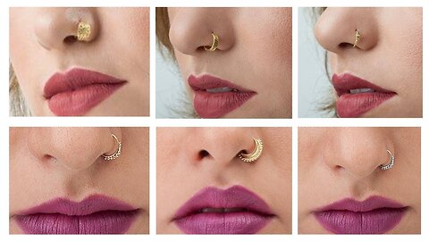 nosering Elegant and Stylish Nose ring /Nose pin designs Col