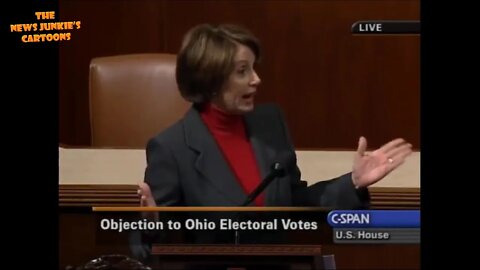 Flashback to 2005. Pelosi: Objecting to electors is 'Democracy at work'.