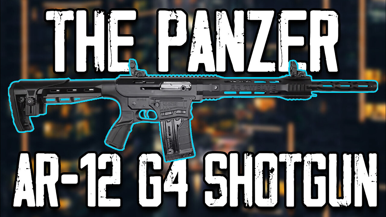 The Panzer Arms AR-12 G4 Shotgun