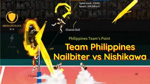 The Spike Volleyball - S-Tier Super Sub Nishikawa with Team Philippines Tournament!