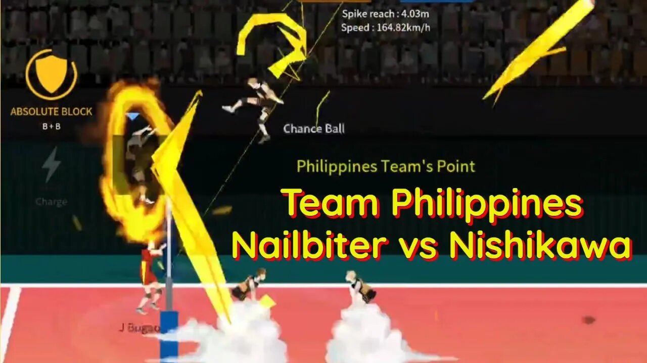 The Spike Volleyball - S-Tier Super Sub Nishikawa with Team Philippines Tournament!