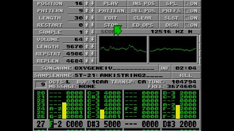 Atari ST Protracker Mods - Oxygene